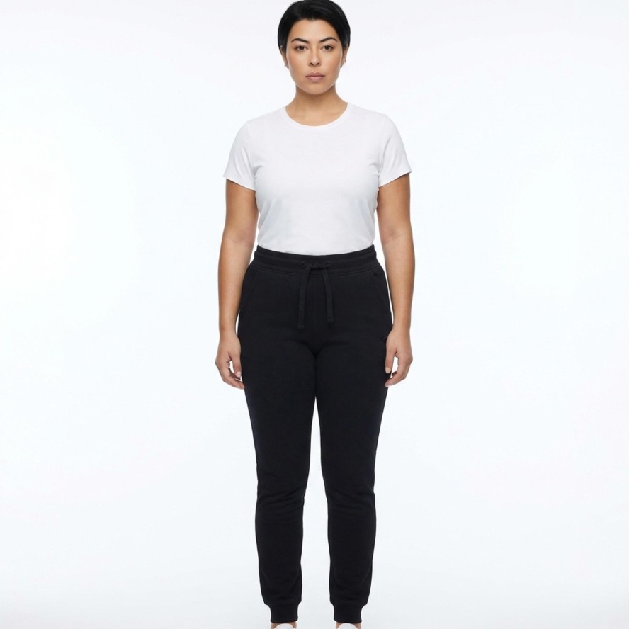 Spodnie sportowe z bawełny PANT F SKINNY oversize