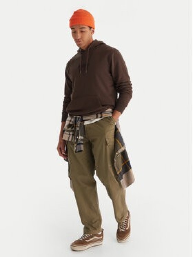 Quiksilver Bluza Screen Fleece Fineline EQYFT05136 Brązowy Regular Fit