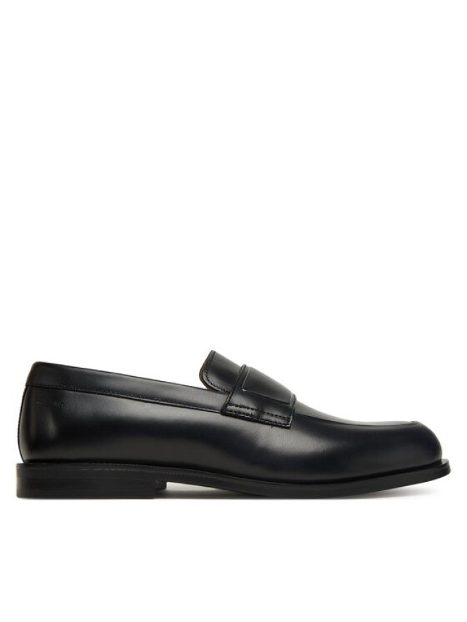 Calvin Klein Półbuty Ess Rubber Band Loafer Lth HM0HM01923 Czarny