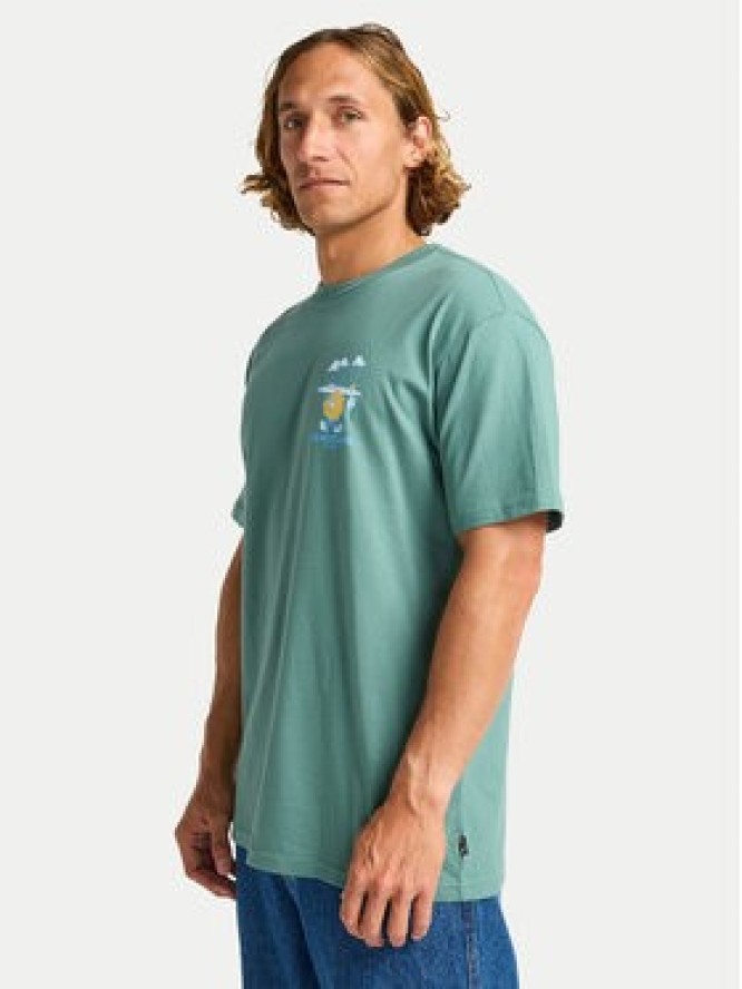 Billabong T-Shirt Gimmicks EBYZT00363 Zielony Regular Fit