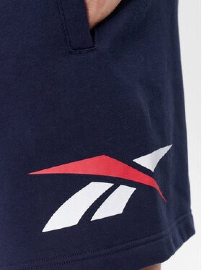 Reebok Szorty sportowe Classics HS9172 Granatowy Regular Fit