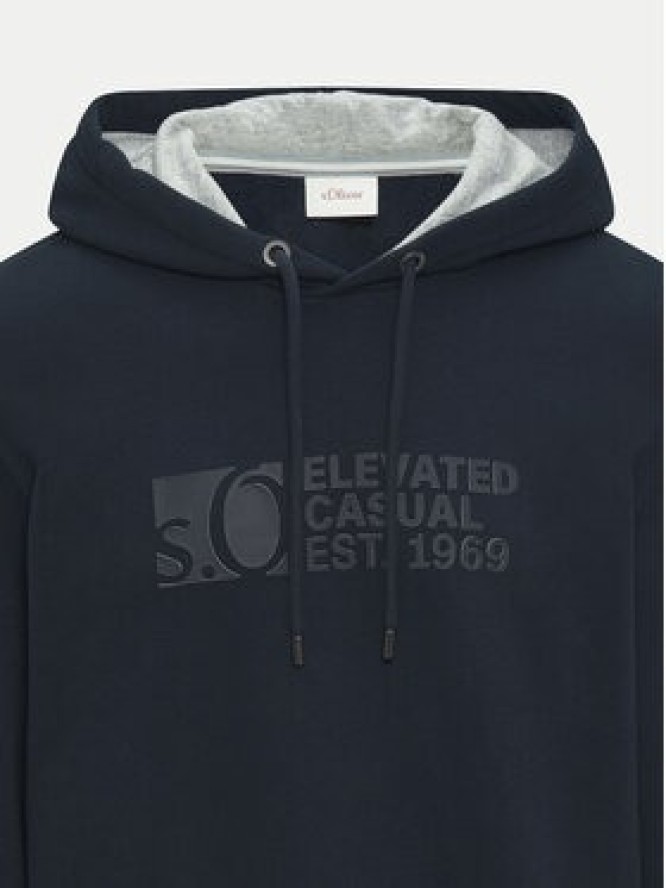 s.Oliver Bluza 2150161 Granatowy Regular Fit