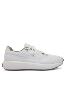Calvin Klein Jeans Sneakersy Athleisure Runner Tech Ripstop YM0YM01205 Écru