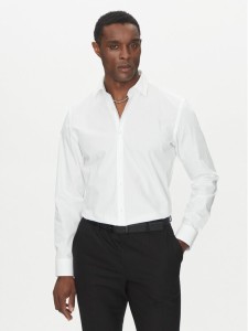 HUGO Koszula Koey 50539766 Biały Slim Fit