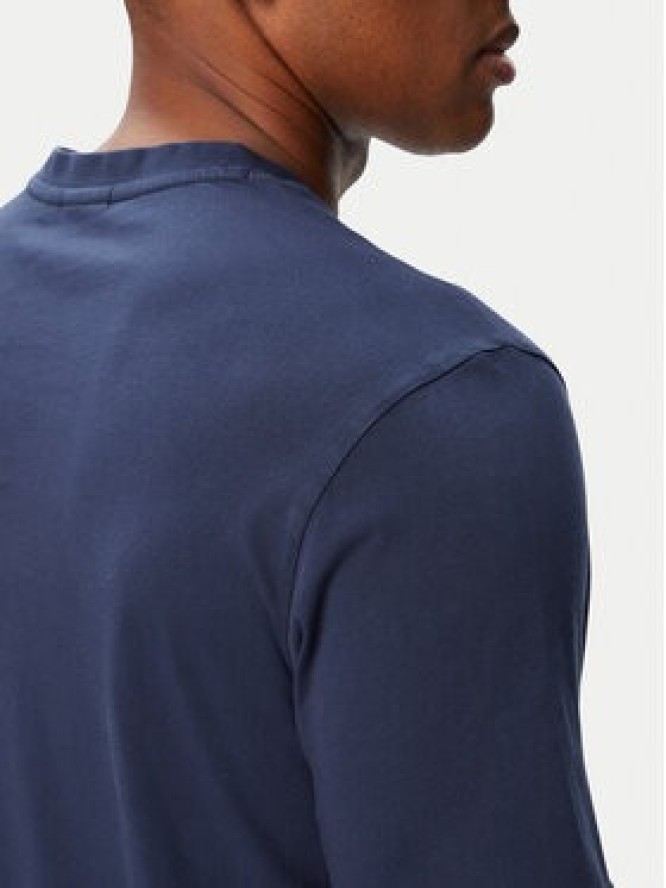 Napapijri T-Shirt S-Bollo SS 3 NP0A8BAF Granatowy Regular Fit