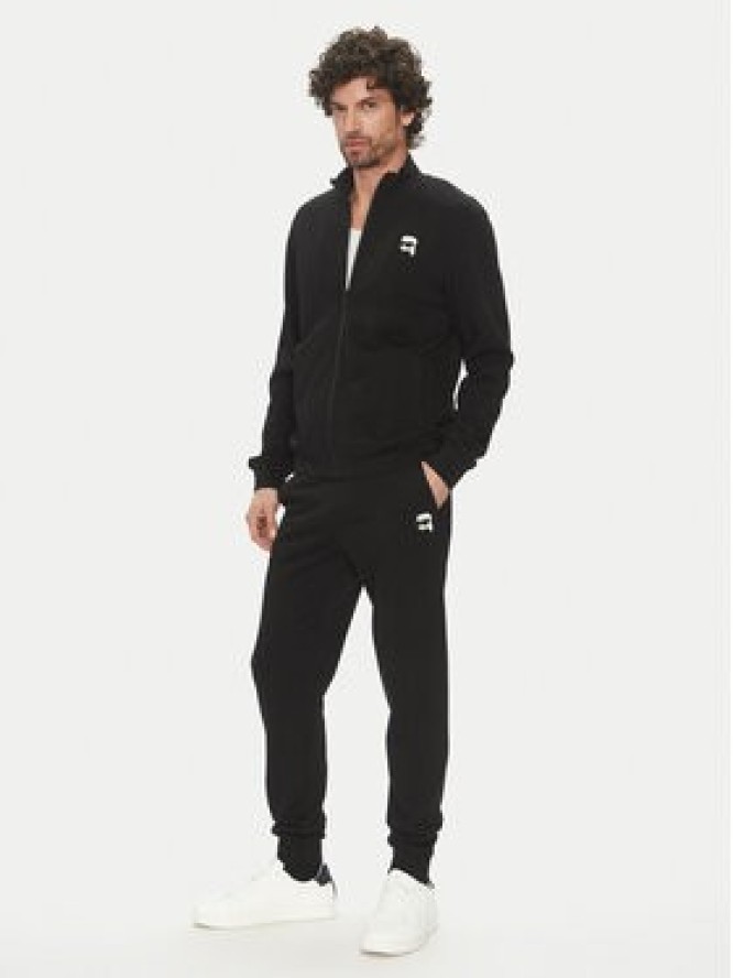 KARL LAGERFELD Spodnie dresowe 705713 500900 Czarny Regular Fit
