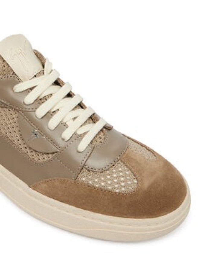 Giuseppe Zanotti Sneakersy RM60013 Beżowy ciemny