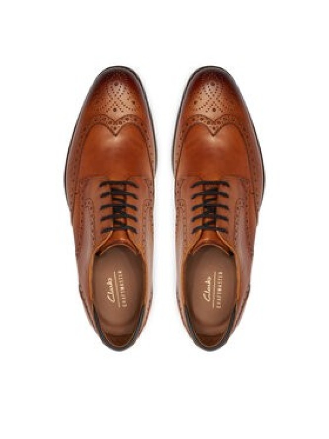 Clarks Półbuty Craftarlolimit 26171453 Brązowy