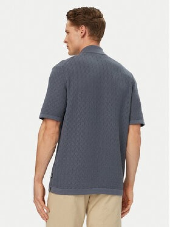 BOSS Koszula H-Nappo 50560494 Niebieski Regular Fit