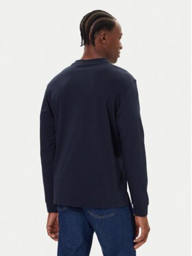 Calvin Klein Jeans Longsleeve Easy LV04RD247G Granatowy Regular Fit