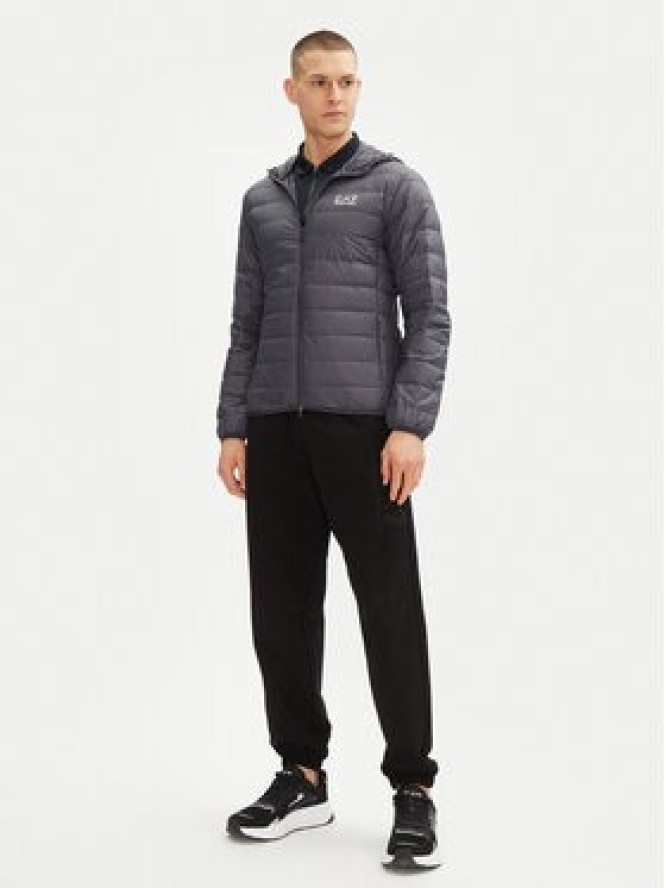 EA7 Emporio Armani Kurtka puchowa 8NPB24 PNGPZ U8115 Szary Regular Fit