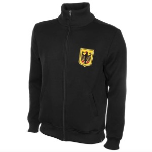Niemcy 1960's - Retro kurtka piłkarska - Czarna – COPA Football