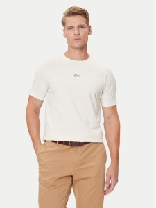 Gant T-Shirt Small Graphic 2003343 Écru Regular Fit
