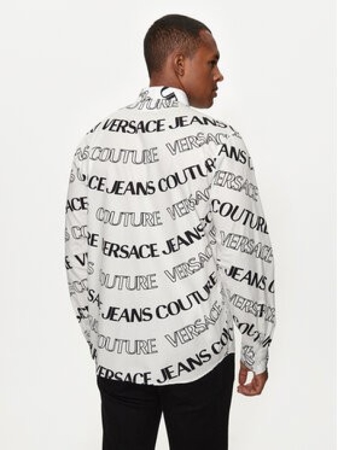 Versace Jeans Couture Koszula 76GAL2R0 Biały Regular Fit