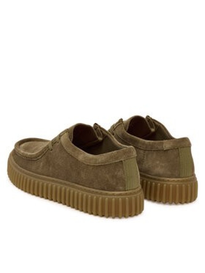 Clarks Półbuty Torhill Lo 26187378 Zielony