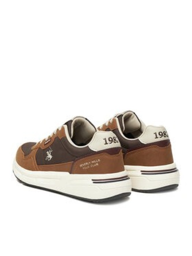 Beverly Hills Polo Club Sneakersy CEO-V5-MARCO Brązowy