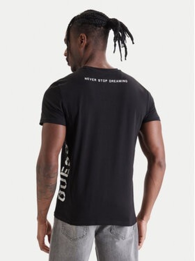 Guess T-Shirt U6GM00 K6YW1 Czarny Regular Fit
