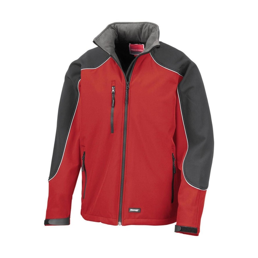 Kurtka softshell z kapturem Result Ice Fell