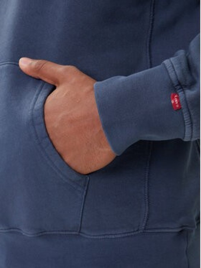 Levi's® Bluza Authentic A8435-0020 Niebieski Relaxed Fit