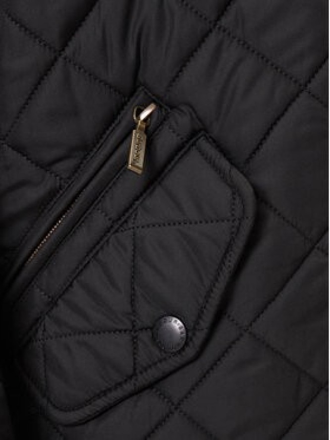 Barbour Kurtka przejściowa Powell MQU0281BK11 Czarny Slim Fit