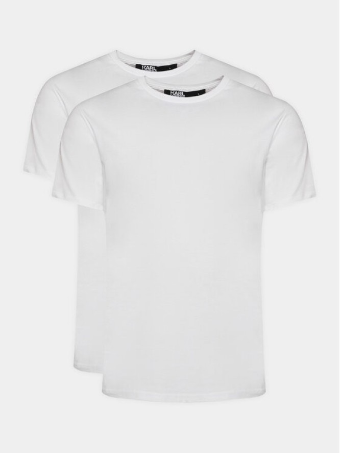 KARL LAGERFELD Komplet t-shirtów 765000 500298 Biały Slim Fit