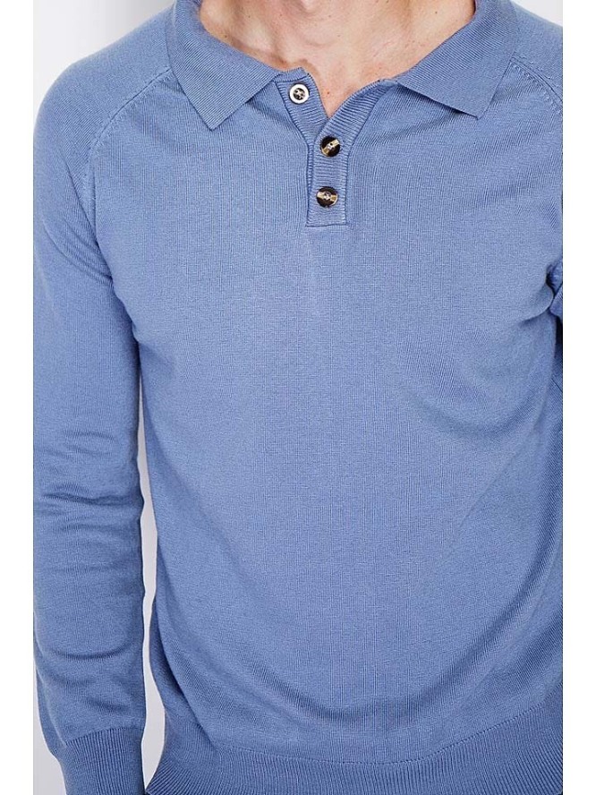 William de Faye Sweter w kolorze błękitnym rozmiar: 48