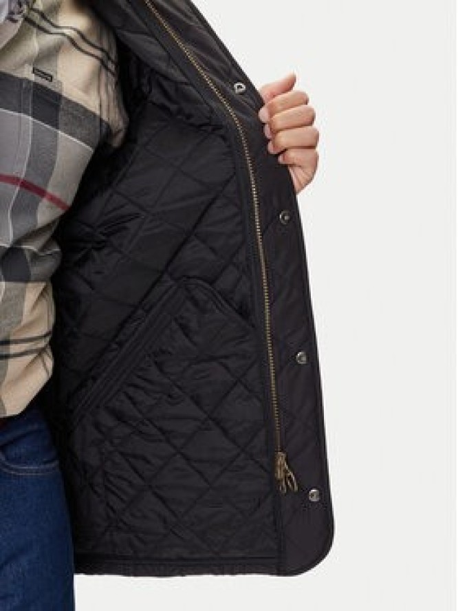 Barbour Kurtka przejściowa Chelsea MQU0006BK11 Czarny Regular Fit