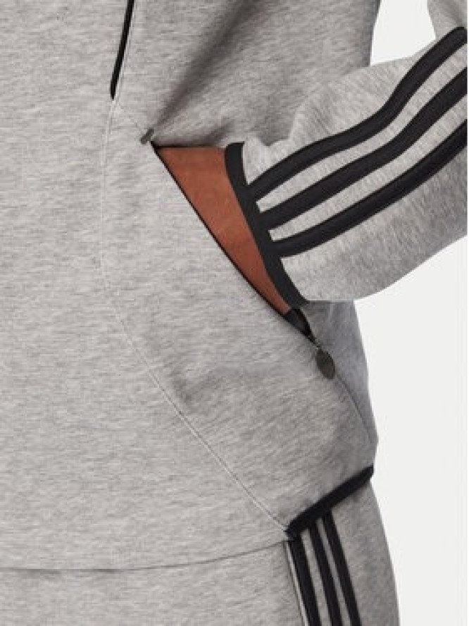 adidas Bluza Spacer Teamgeist 26 Cutline Hoodie KR9653 Szary Regular Fit