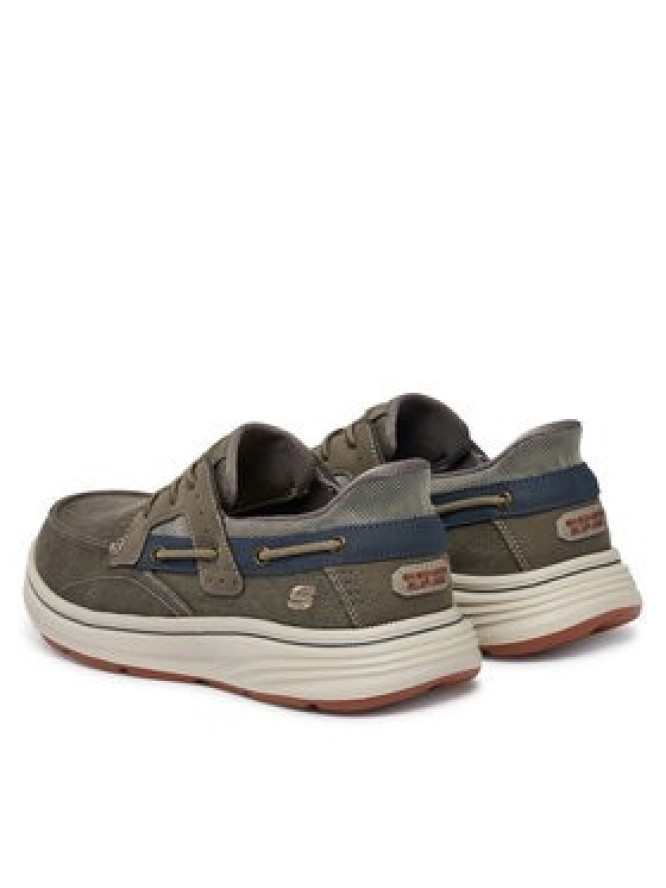 Skechers Półbuty Slip-ins Relaxed Fit: Troutt - Davey 205599/GRY Szary