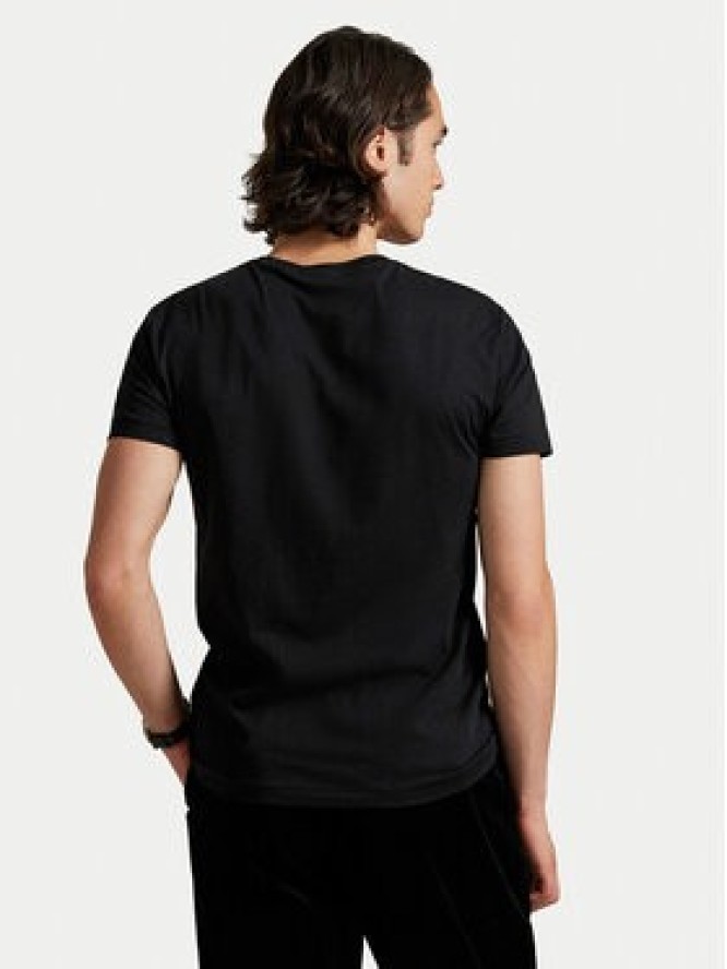 Polo Ralph Lauren T-Shirt 710P00094001 Czarny Custom Slim Fit