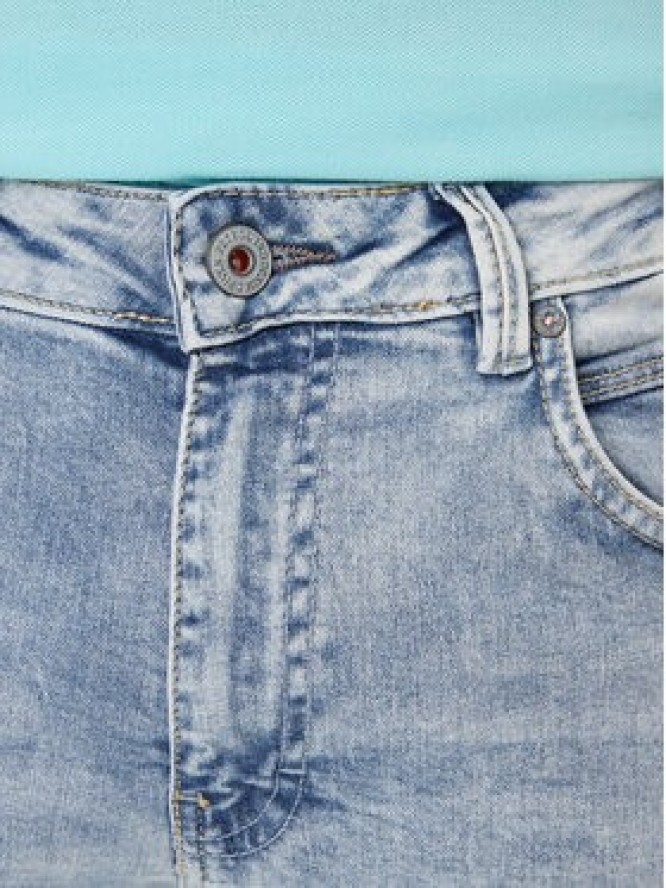 Petrol Industries Szorty jeansowe Seaham Niebieski Slim Fit