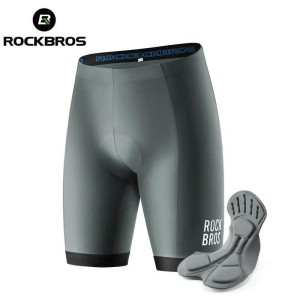 Męskie spodenki rowerowe z oddychającą wkładką 3D ROCKBROS