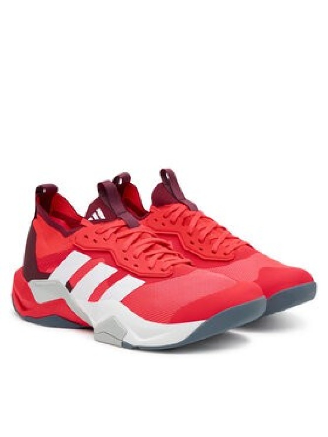 adidas Buty na siłownię Rapidmove ADV 2 JI2058 Czerwony