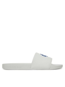 Calvin Klein Jeans Klapki Slide Jelly Mono Pu YM0YM01281 Szary
