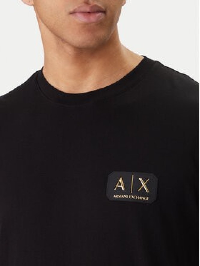 Armani Exchange T-Shirt XM002178 AF12308 UC001 Czarny Regular Fit