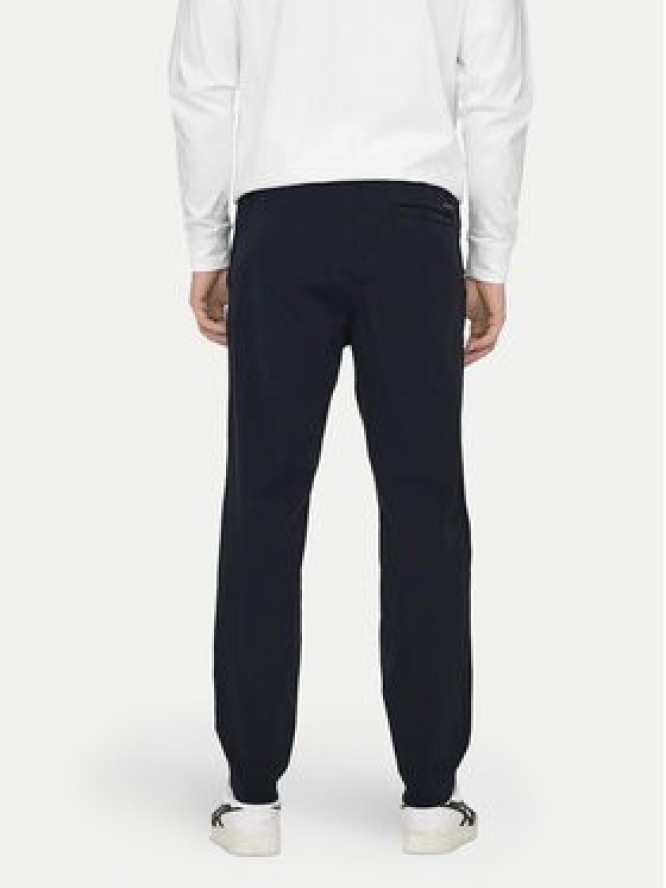 Only & Sons Chinosy Linus 22029765 Granatowy Tapered Fit
