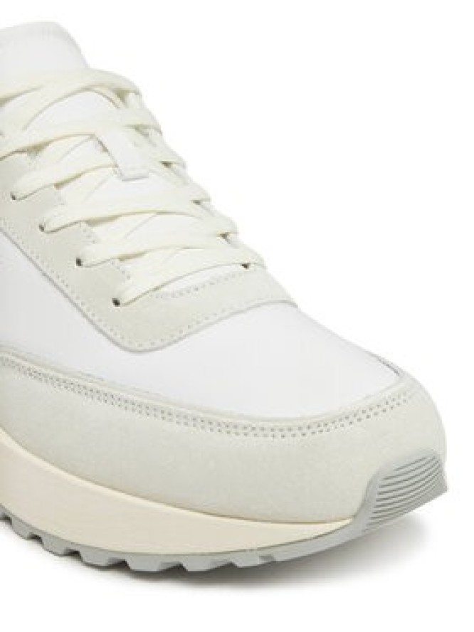 Calvin Klein Sneakersy Low Top Lace Up Repreve Mix HM0HM01714 Biały