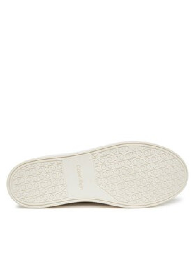 Calvin Klein Mokasyny Hybrid Lace Up Boat Lth HM0HM01812 Brązowy