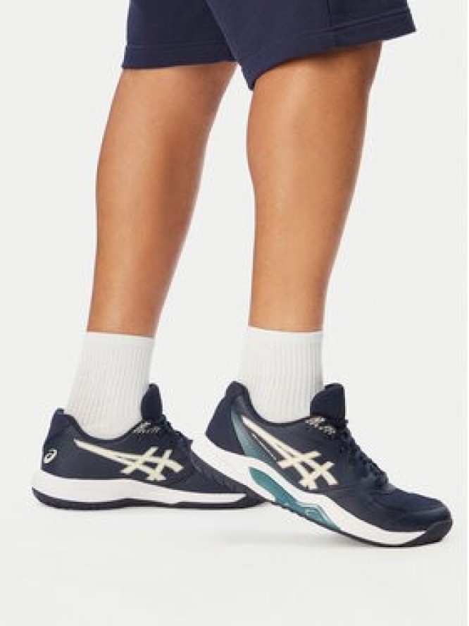 Asics Buty do tenisa Gel-Dedicate 9 1041A543 Granatowy