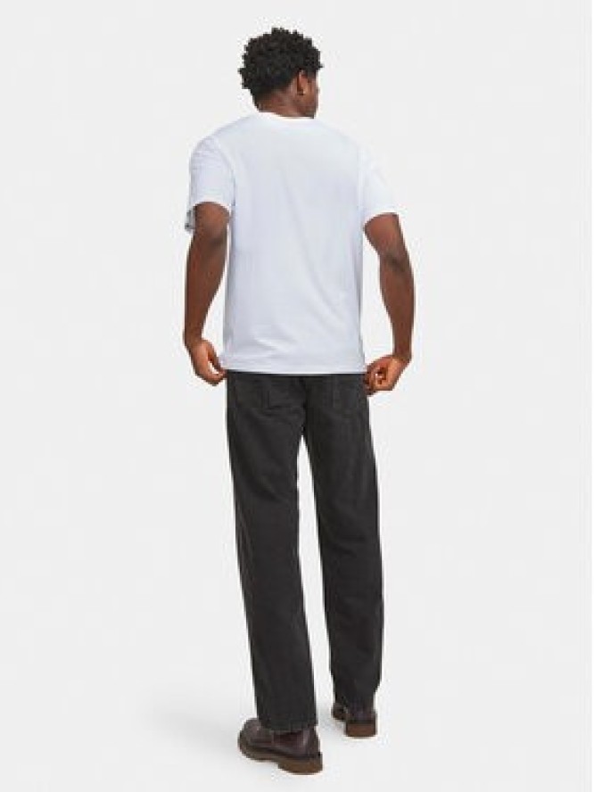 Jack & Jones T-Shirt Paulos 12245087 Biały Standard Fit