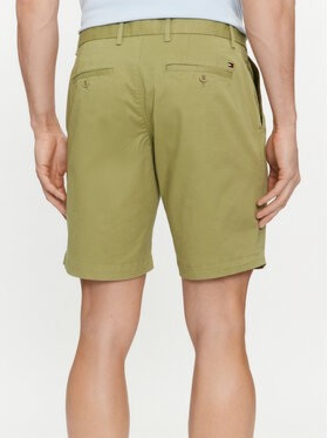 Tommy Hilfiger Szorty materiałowe Brooklyn MW0MW23563 Zielony Regular Fit