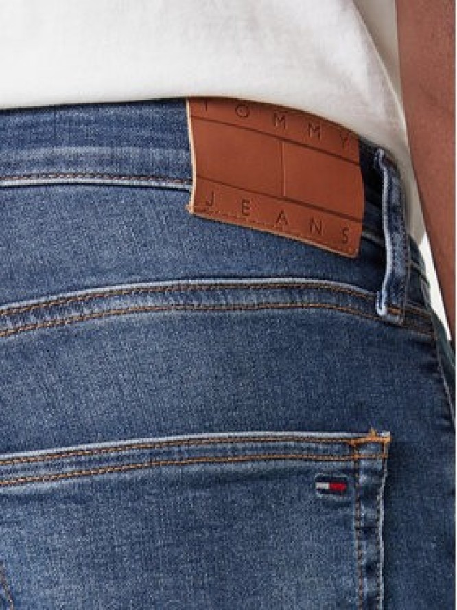 Tommy Jeans Jeansy DM0DM22203 Niebieski Slim Fit