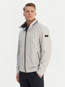 Bugatti Kurtka przejściowa 173100-11031 Écru Regular Fit