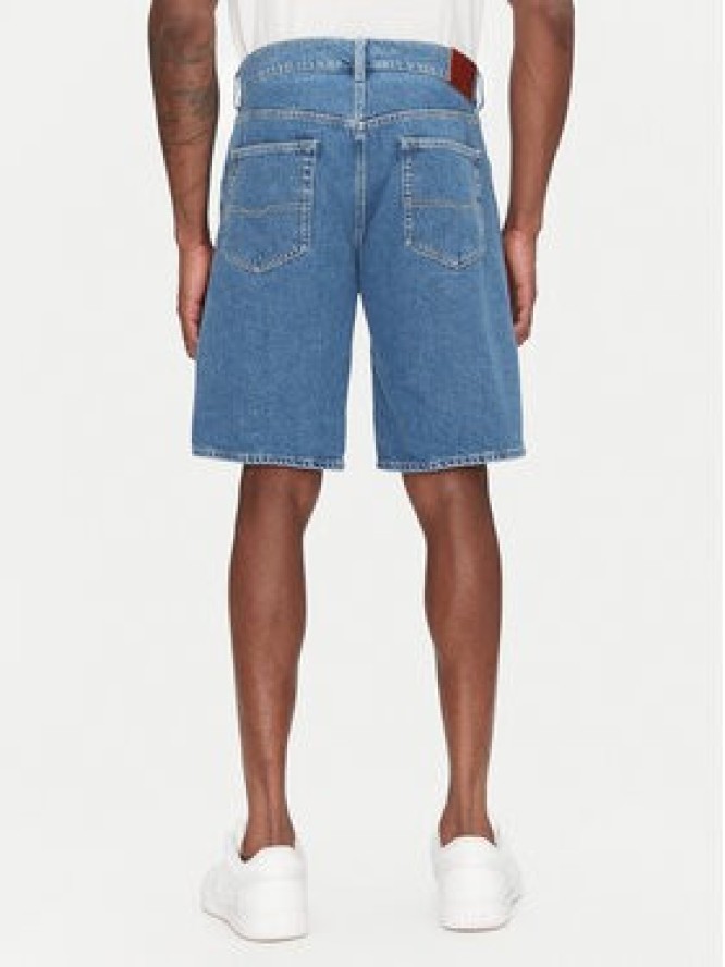 Pepe Jeans Szorty jeansowe PM801176 Niebieski Loose Fit