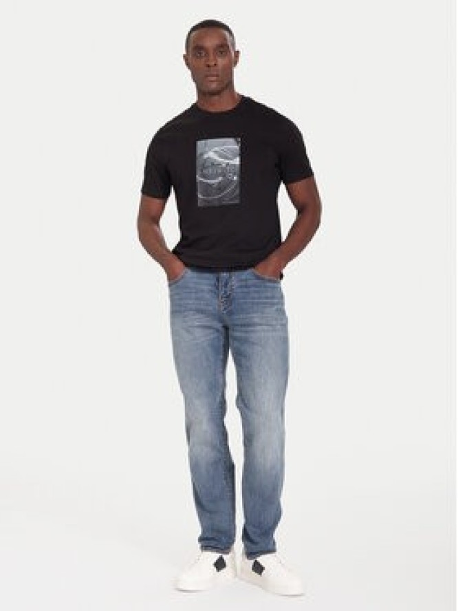 Armani Exchange T-Shirt XM001470 AF10362 UC001 Czarny Regular Fit