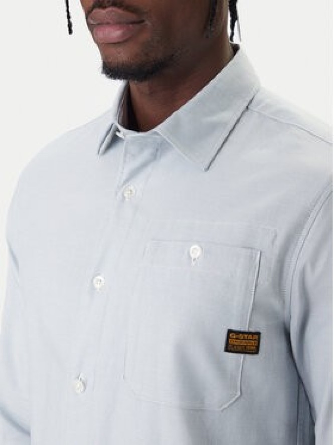 G-Star Raw Koszula Bristum 2.0 D23553 E071 Błękitny Slim Fit