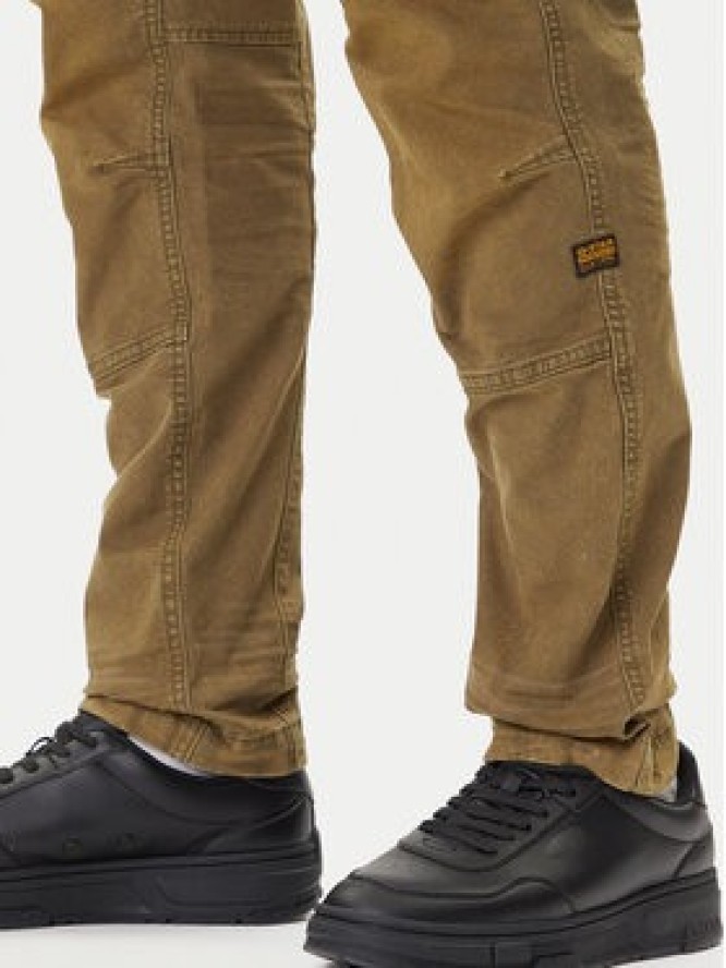 G-Star Raw Spodnie materiałowe Rovic Zip 3D D02190-E172 Zielony Tapered Fit