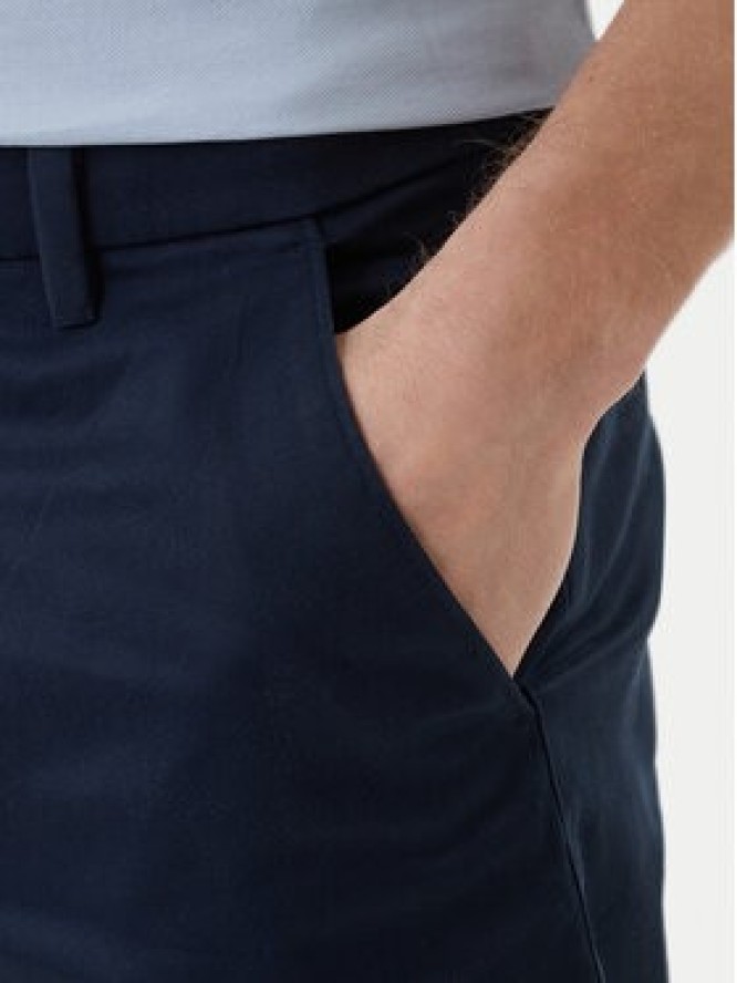 Calvin Klein Szorty materiałowe LV04LB600G Granatowy Regular Fit