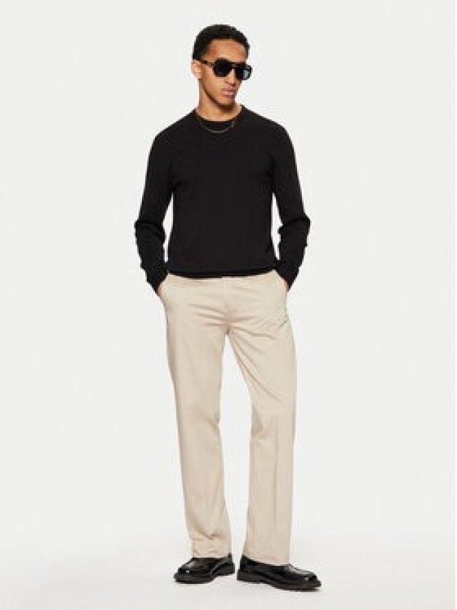 AMI Paris Chinosy HTR005.CO0009 Beżowy Regular Fit