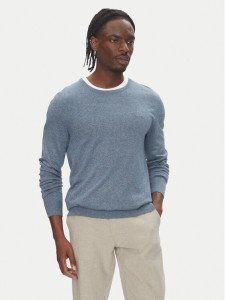 Lindbergh Sweter 30-80043 Zielony Slim Fit